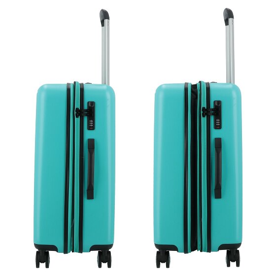 Gabol Future Plus 4 wielen Trolley 66 cm met uitbreidingsplooi