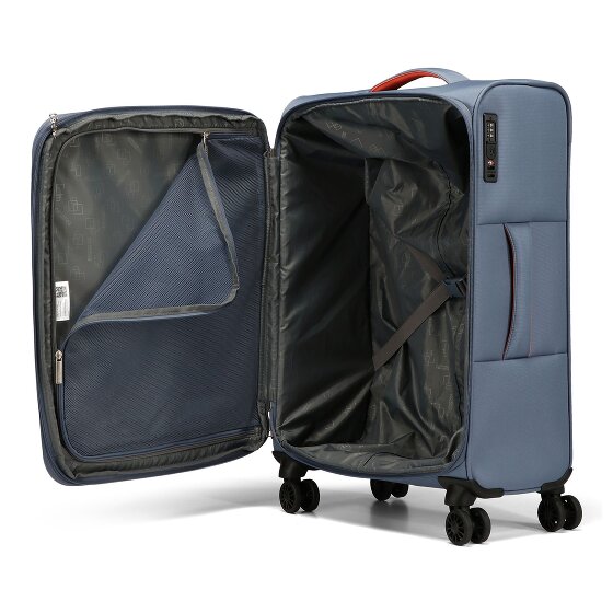 American Tourister Cloudrider 4 wielen Trolley M 67 cm met uitbreidingsplooi
