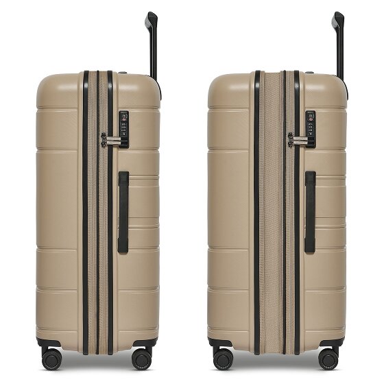 Redolz Essentials 11 4 wielen Trolley 76 cm met uitbreidingsplooi