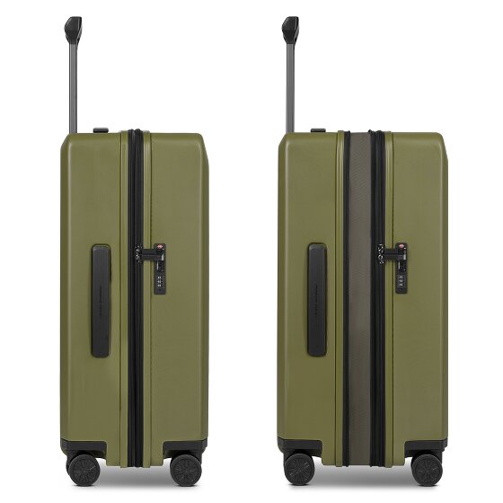 Porsche Design Voyager 4 wielen Trolley M 69 cm met uitbreidingsplooi