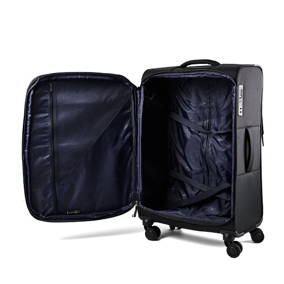 Cocoono Mauritius 4 wielen Trolley M 70 cm met uitbreidingsplooi