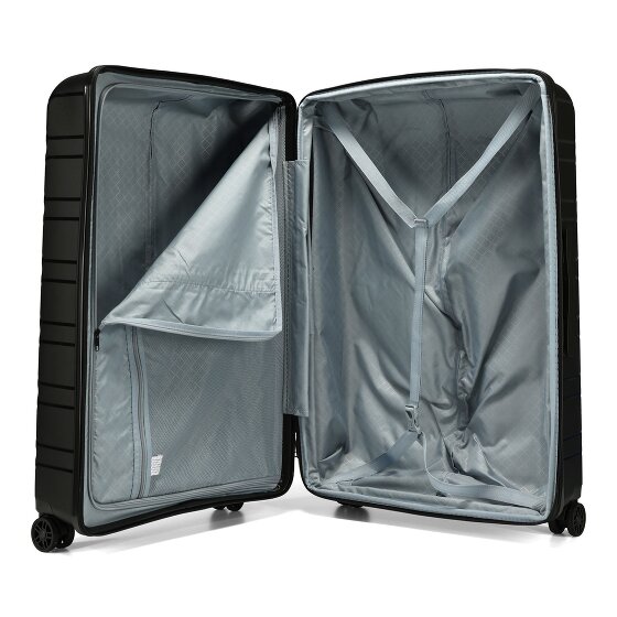 d&n Travel Line 4700 4 wielen Trolley 78 cm met uitbreidingsplooi