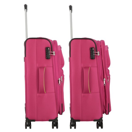 d&n Travel Line 6704 4-wielige trolley 65 cm