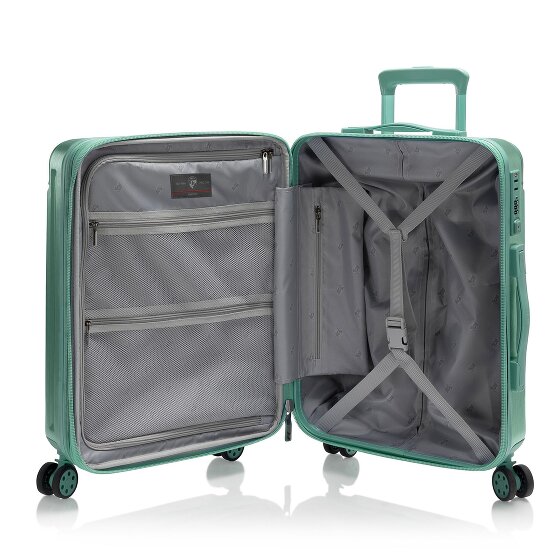 Heys Alumix 4 wielen Cabinewagen S 55 cm met uitbreidingsplooi