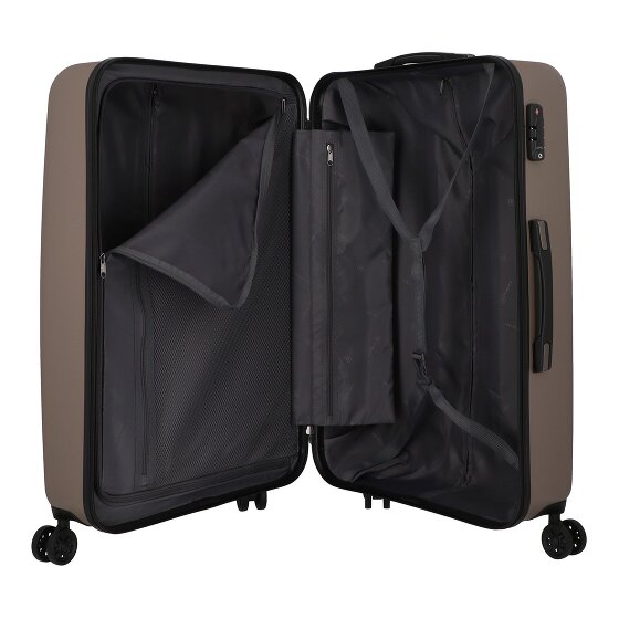 bugatti Lima 2.0 4-wielige trolley 75 cm met dubbele wielen