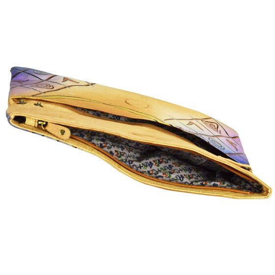 Greenland Nature Art+Craft clutch tasje I leer 30 cm