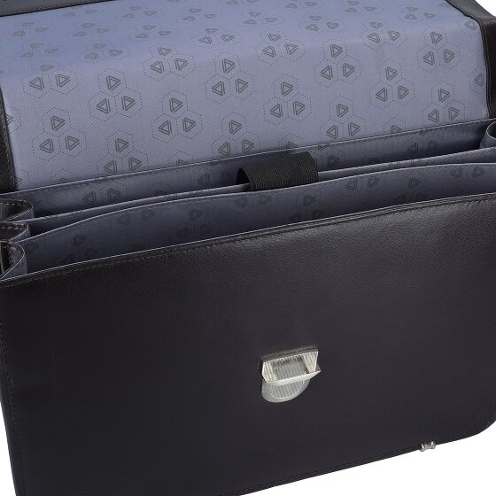 Davidts 460-462 Koffer Leer 41 cm Laptop compartiment