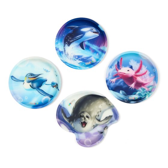 Ergobag Set rugzakken 6 st. incl. klittenbandset