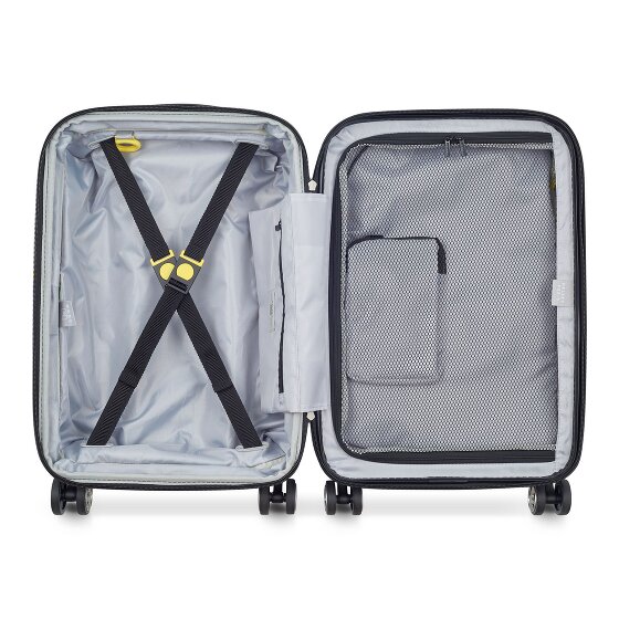 Delsey Paris Shadow 5.0 4-wiel cabine trolley 55 cm laptopvak met uitbreidingsplooi