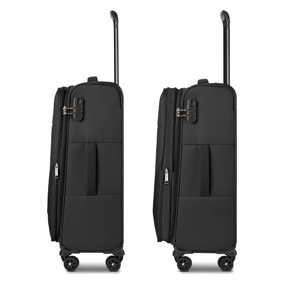Stratic taska 4 wielen Trolley M 65 cm met uitbreidingsplooi
