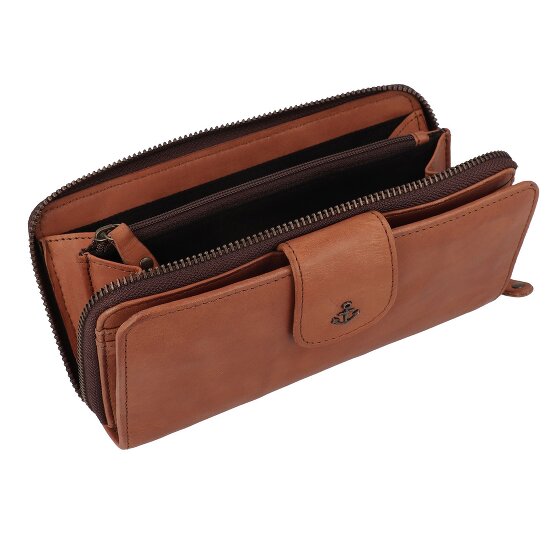 Harbour 2nd Anchor Love Portemonnee RFID-bescherming Leer 19 cm
