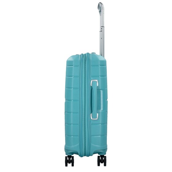 Samsonite Flux 4 wielen Cabinewagen 55 cm met uitbreidingsplooi