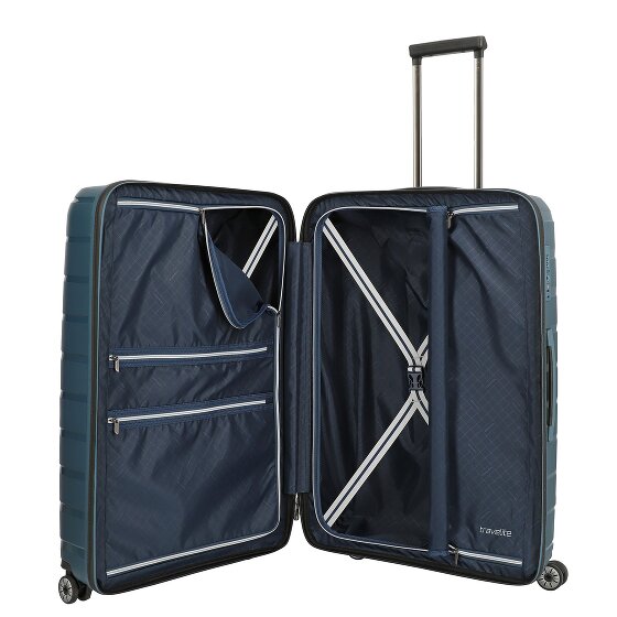 Travelite Air Base 4 wielen Trolley 77 cm