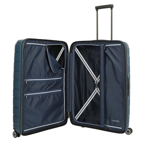 Travelite Vliegbasis 4-wielige trolley 77 cm