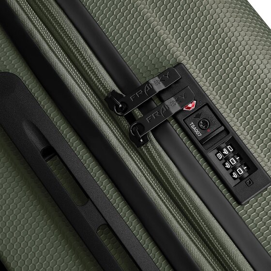 Franky Munich 4.0 4-wiel trolley M 66 cm met uitbreidingsplooi