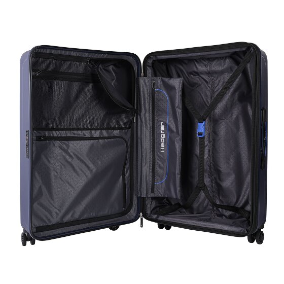 Hedgren Comby Grip L Exp 4 wielen Trolley L 74 cm met uitbreidingsplooi