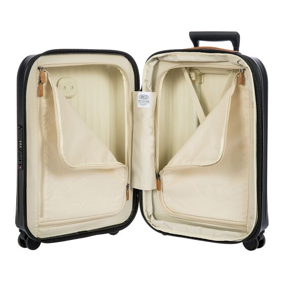 Bric's Taormina 4 wielen Trolley S 57 cm met uitbreidingsplooi