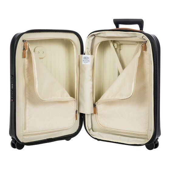 Bric's Taormina 4 wielen Trolley S 57 cm met uitbreidingsplooi