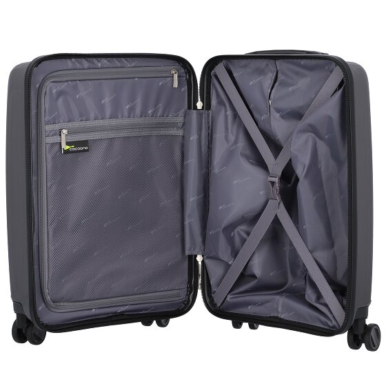 Cocoono Zurich 4-wielige handbagagetrolley 55 cm Laptopvak