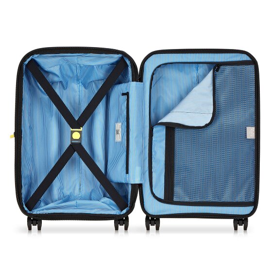 Delsey Paris Lutece Se 4 wielen Cabinewagen 55 cm met uitbreidingsplooi