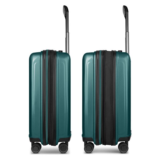 Redolz Essentials 14 4-wiel kofferset + beautycase 4 stuks met stretchvouw