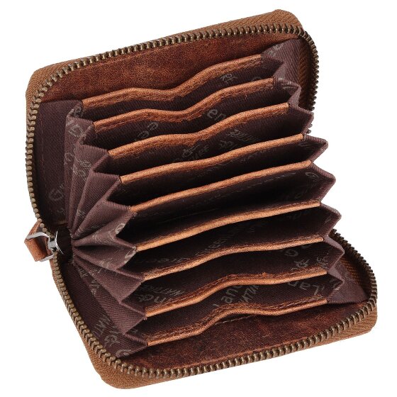 Greenland Nature Montana Creditcard etui RFID Leer 10,5 cm