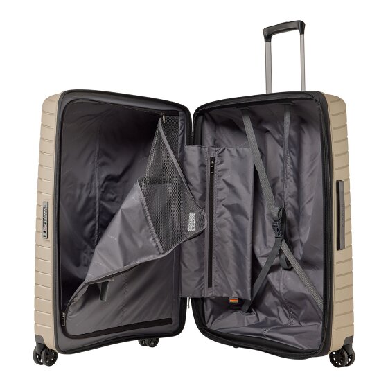 Stratic Novium 4 wielen Trolley L 77 cm met uitbreidingsplooi