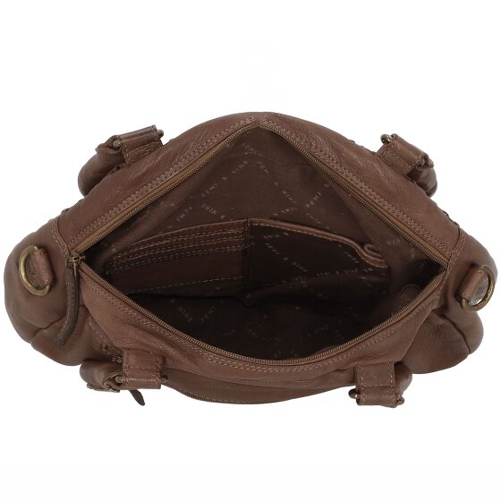 Greenland Nature Femi & Nine Leren Schoudertas 34 cm