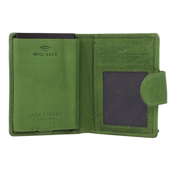 Jack Kinsky Aruba Portemonnee RFID-bescherming Leer 7.5 cm