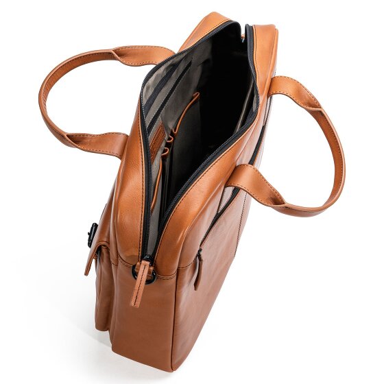 Farmhood Memphis Koffer Leer 39 cm Laptop compartiment