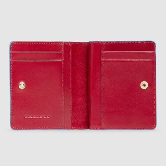 Piquadro Blue Square Portemonnee RFID-bescherming Leer 11 cm