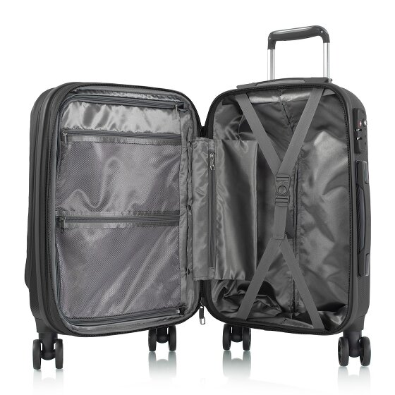 Heys Vantage 4 wielen Cabinewagen S 55 cm met uitbreidingsplooi