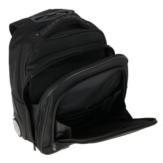 Dermata 2 wielen Rugzak trolley 47.5 cm Laptop compartiment Dermata 2 wielen Rugzak trolley 47.5 cm Laptop compartiment