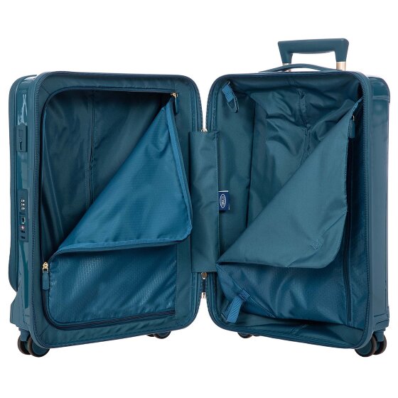 Bric's Positano 4 wielen Cabinewagen 55 cm met uitbreidingsplooi