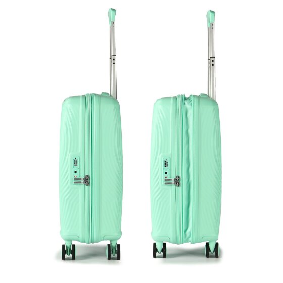 American Tourister Mickey Magic 4 wielen Cabinewagen 55 cm met uitbreidingsplooi