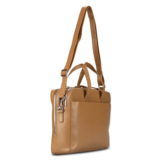 Jost Arva Koffer Leer 36 cm Laptop compartiment