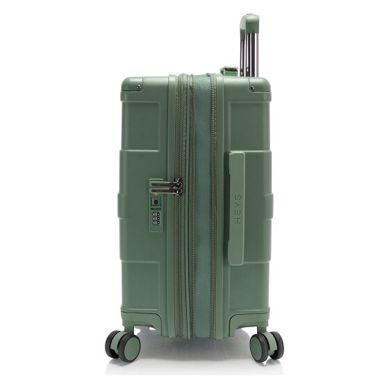 Heys ReNew 4 wielen Cabinewagen S 53 cm met uitbreidingsplooi