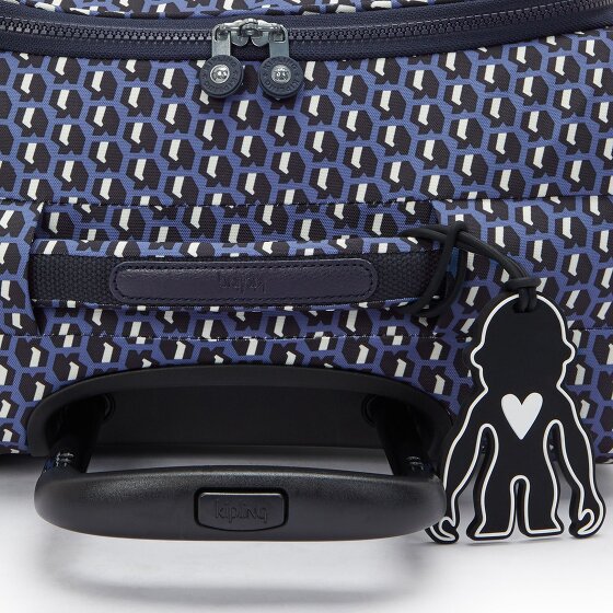 Kipling Basic Prt New Youri Spin 4 wielen Cabinewagen S 55 cm
