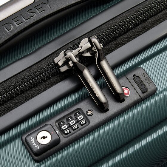 Delsey Paris Shadow 5.0 Slim 4-Wiel Cabin Trolley 55 cm