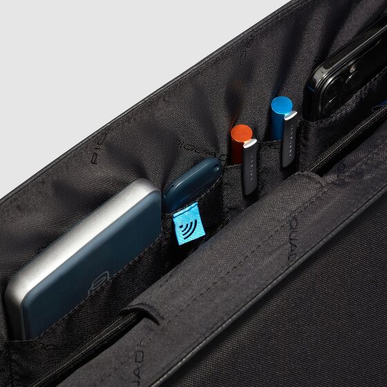 Piquadro Modus Koffer Leer 40 cm Laptop compartiment