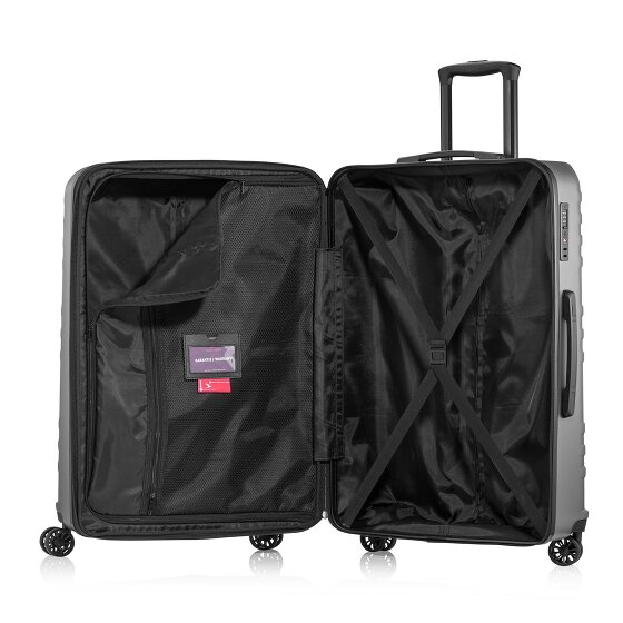 Pack Easy Mena 4 wielen Trolley 75 cm met uitbreidingsplooi