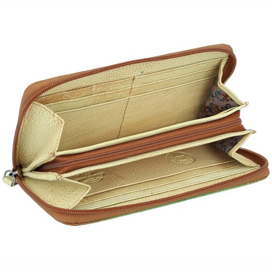 Greenland Nature Art+Craft Portemonnee RFID Leer 20 cm