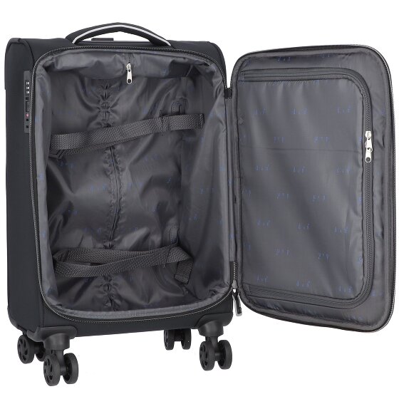 d&n Travel Line 9204 4 wielen Cabinewagen 55 cm