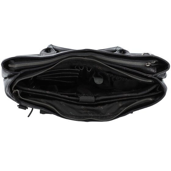 Plevier Rock Amber Schoudertas Leer 43 cm Laptop compartiment
