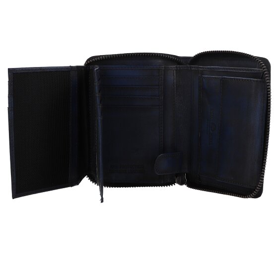 Greenburry Destressed Portemonnee RFID-bescherming Leer 13 cm