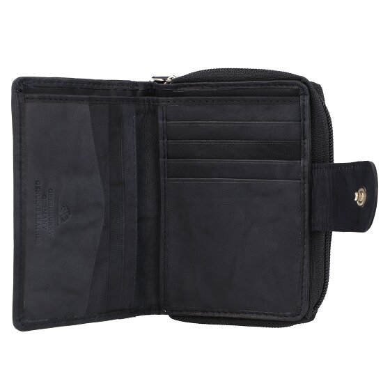 Greenburry Basic Portemonnee RFID Leer 9 cm