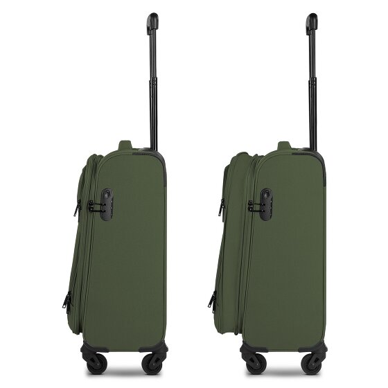 Smartbox Edition 04 4 wielen Cabinewagen 56 cm met uitbreidingsplooi