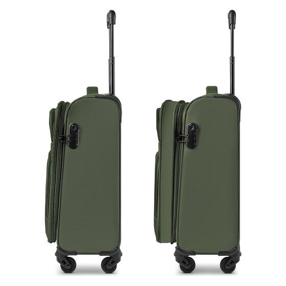 Smartbox Edition 04 4 wielen Cabinewagen 55 cm met uitbreidingsplooi