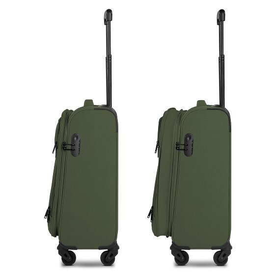 Smartbox Edition 04 4 wielen Cabinewagen 55 cm met uitbreidingsplooi