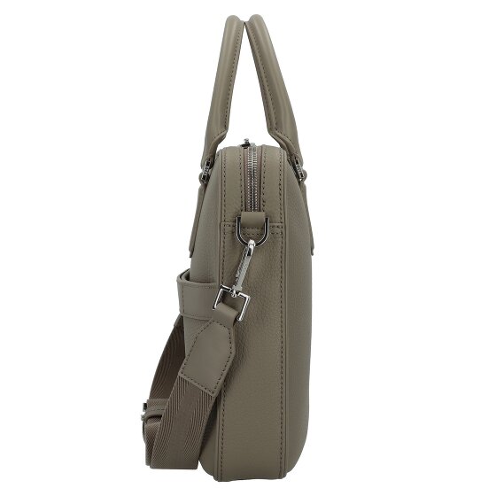 Boss New Crosstown Koffer Leer 38 cm Laptop compartiment